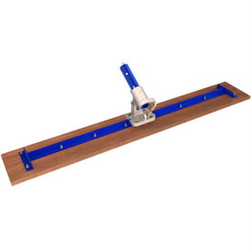 Bon Tool Wood Bull Float - Square End 24" X 7 1/4" With Rock N Roll&#174; Bracket