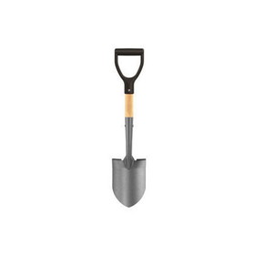Bon Tool 84-674 Mini Round Shovel - 8 1/2" X 6" - 19" Wood Handle