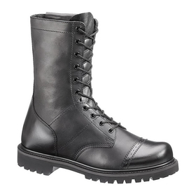 Bates E02184 Men's 11" Paratrooper Side Zip Boot, Black