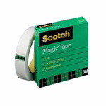 Scotch Magic 021200-07378 Skip Slit Office Tape, 1296 in Roll L x 3/4 in W, 2.5 mil THK, Synthetic Acrylic Adhesive, Matte Acetate Backing, Clear