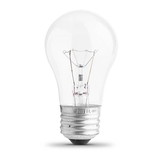 FEIT BP40S11N Light Bulb, 40 W, Medium E26 Lamp Base, Incandescent Lamp, A15 Shape, 280 Lumens