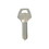 Kaba A1001AH-CO91 Key Blank, Brass, Nickel Plated, For Corbin Locks, Price/each
