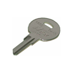 Kaba 1650-TM16 Key Blank, Brass, Nickel Plated, For Trimark Locks