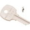 Kaba N1069N-RO15 Key Blank, Brass, Nickel Plated, For National Cabinet Locks, Price/each