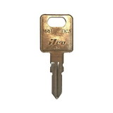 Kaba 1681-FIC3 Key Blank, Brass, Nickel Plated, For FIC Locks