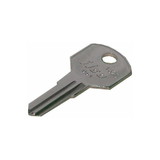 Kaba 1620 Key Blank, Brass, Nickel Plated, For Delta Toolbox Locks