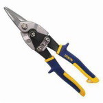 Irwin 2073112 Aviation Snip, 18 ga Cold Rolled Steel/23 ga Stainless Steel Cutting, 1-5/16 in L of Cut