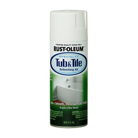 Rust-Oleum 280882 Spray Paint, 12 oz Container, White