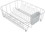 Newell Brands Rubbermaid FG6032ARWHT Dish Drainer, Antimicrobial, Large, Price/each