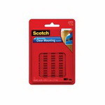 Scotch 021200-72534 2-Sided Removable Mounting Square, 11/16 in L x 11/16 in W