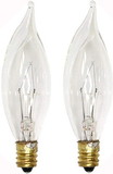 Westinghouse 03774 25W Clear Flame Cand 2/Cd