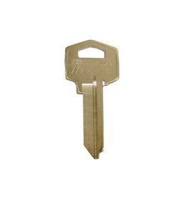 Kaba TE3-HR2 Key Blank, Brass, Nickel Plated, For Harloc Locks