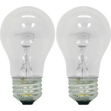 GENERAL ELECTRIC 21188 40W A15 Med Clear Incandescent 2Pk