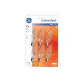 GENERAL ELECTRIC 75224 40W Cac Cand. Crystal Clear 6 Pk