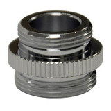 DANCO 10516 Aerator Adapter, 3/8 in x 55/64 in, IPS x Male Connection, Brass, Chrome