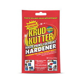 Rust-Oleum KRUD KUTTER PH3512 Waste Paint Hardener, 3.5 oz Container, Solid Form, Clear