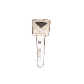 Kaba 1127DP-H27 Key Blank, Nickel Plated, For Ford Locks
