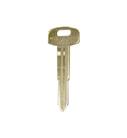 Kaba X240-KK2 Key Blank, Brass, Nickel Plated, For Kia Locks