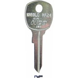 Kaba 1069LC-NA24 Key Blank, Brass Nickel Plated, For Bommer Locks