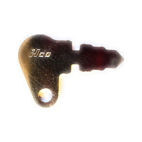 Kaba 1147 Key Blank, Nickel Plated, For Golf Cart Locks