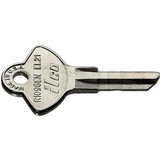 Kaba R1096EN-EL21 Key Blank, Brass, Nickel Plated, For Elgin Locks