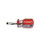 Crescent CS14112 Stubby Screwdriver, 1/4 in Slotted Point, 3-13/16 in OAL, Acetate Handle, Polished Chrome, ASME B107.600-2008, Price/each