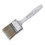 Wooster 1147-2 Solvent Proof Chip Brush, 2 in Brush, White China Brush, Plastic Handle, Oil, Water Paint, Price/each