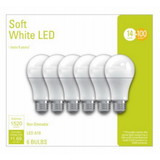 GE 93098309 General Purpose LED, 14 W, 100 W Incandescent Equivalent, Medium Lamp Base, LED Lamp, A19 Shape, 1520 Lumens