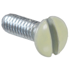 Hillman 9025 Switch Place Machine Screw, Specifications: #6-32 x 1/2 in Size, Slotted Drive