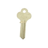 Kaba X1014L-LO1 Key Blank, Brass, Nickel Plated, For Lori Locks