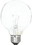 GE 12983 Incandescent Bulb, 25 W, E26 Medium Lamp Base, Incandescent Lamp, G25, 190 Lumens, Price/each
