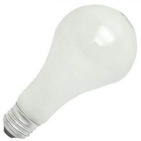GE 97482 Light Bulb, 50/200/250 W, E26 Medium Lamp Base, Incandescent Lamp, A21, 620/3335/3955 Lumens