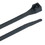GB 46-308UVB Cable Tie, 8 in Length, 0.17 in Width, 0.055 in Thickness, Nylon, UV Black, Price/each