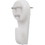Hillman 121121 Hardwall Hook, 1/2 in, 15 lb, Plastic, White, Price/Card
