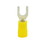 Gardner Bender GB 10-116 Spade Terminal, 12-10 AWG Conductor, 1 in Length, Vinyl Insulated Barrel, Yellow, Price/package