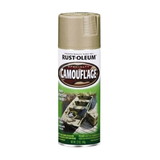 Rust-Oleum 263653 Spray Paint, 12 oz Container, Sand, Specially Camo Finish