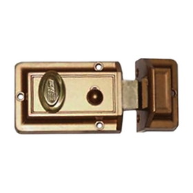 Kaba 530-53-51 Deadbolt Lock, 2-1/2 in Backset, For Door Thickness 1-1/4 - 2-1/4 in, Bronze Lacquered