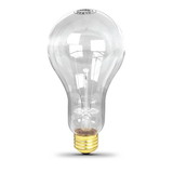 FEIT 300M Light Bulb, 300 W, E26 Medium Lamp Base, Incandescent Lamp, PS25, 3900 Lumens
