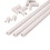 Legrand Wiremold C110 Cord Cover Kit, 9 ft Length, PVC, White, Price/each