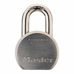 MASTER LOCK 930DPF 2-1/2 ROUND SOLID STEEL PADLOCK