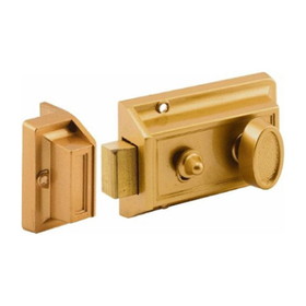 Kaba CB0590XX54 Deadbolt Lock, 2-3/8 in Backset, For Door Thickness 1-1/4 - 2-1/4 in, Bronze Lacquered