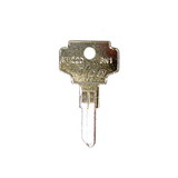 Kaba K1122D-BN1 Key Blank, Brass, Nickel Plated, For Bargman Locks