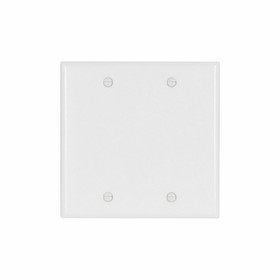 Cooper Wiring Devices 2G Blank Plate White