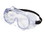 3M 91252-00000 Protective Goggles, Clear Lens, Polycarbonate Lens, Price/each