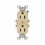 Eaton 827V-BOX Duplex Receptacle, 125 VAC, 15 A, 2 Pole, 3 Wires, Ivory, Price/each