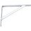 KV 208 WH 300 Shelf Bracket, Up to 1000 lb, 12 in Length, 8-5/16 in Height, Cold Rolled Steel, White, Price/each
