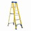 Louisville FS2006 FS2000 Type I Non-Conductive Weather Resistant Step Ladder, 6 ft H Ladder, 250 lb Load, 5 Steps, Fiberglass, A14.5, Price/each