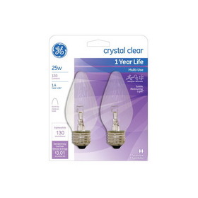 GENERAL ELECTRIC F15 Med Crystal Clear 2 Pk