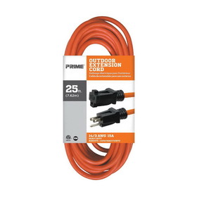 Prime Wire Outdoor Ext Cord Orange