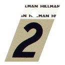 Hillman 1-1/2 Aluminum Angle Number